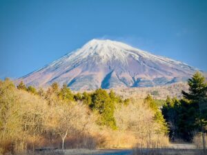 Mount Fuji in December